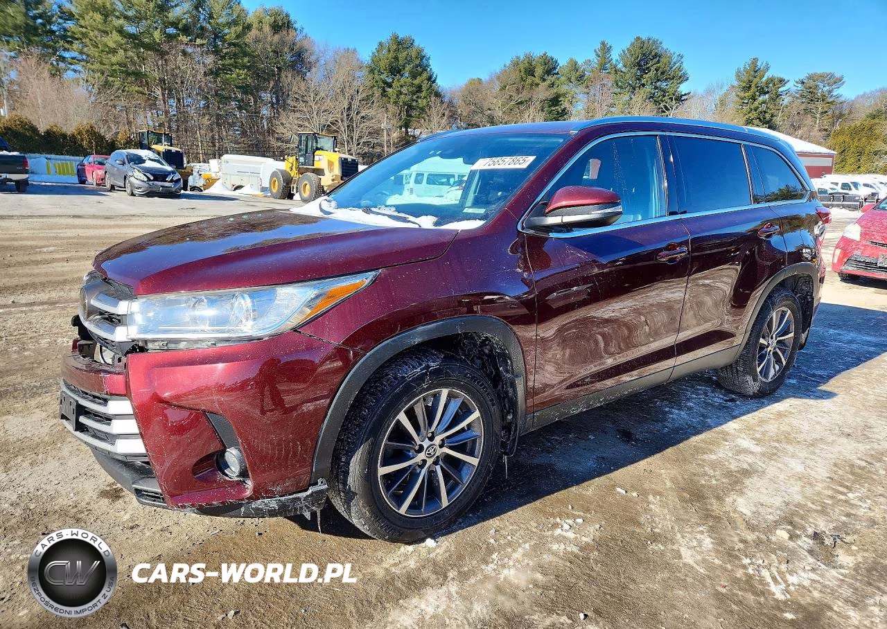 2019 Toyota Highlander Xle – zdjęcie 1 z 13