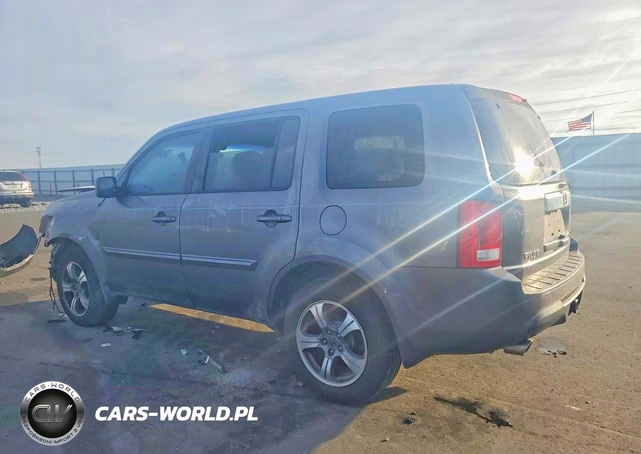 2015 Honda Pilot Se VIN:5FNYF3H36FB026422 - 2