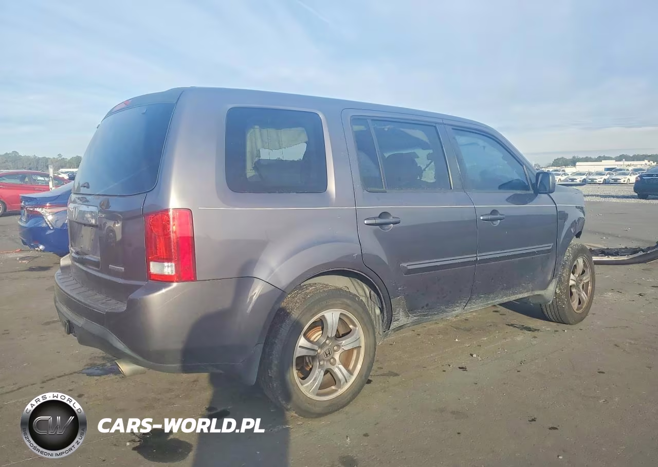 2015 Honda Pilot Se VIN:5FNYF3H36FB026422 - 3