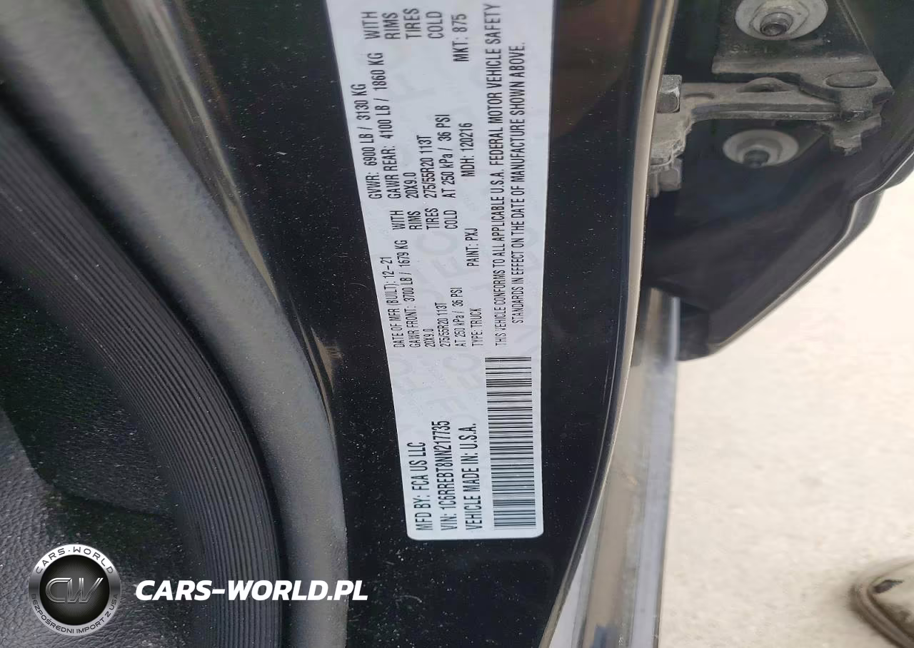 2022 Ram 1500 Big Horn-Lone Star VIN:1C6RREBT8NN217735 - 12