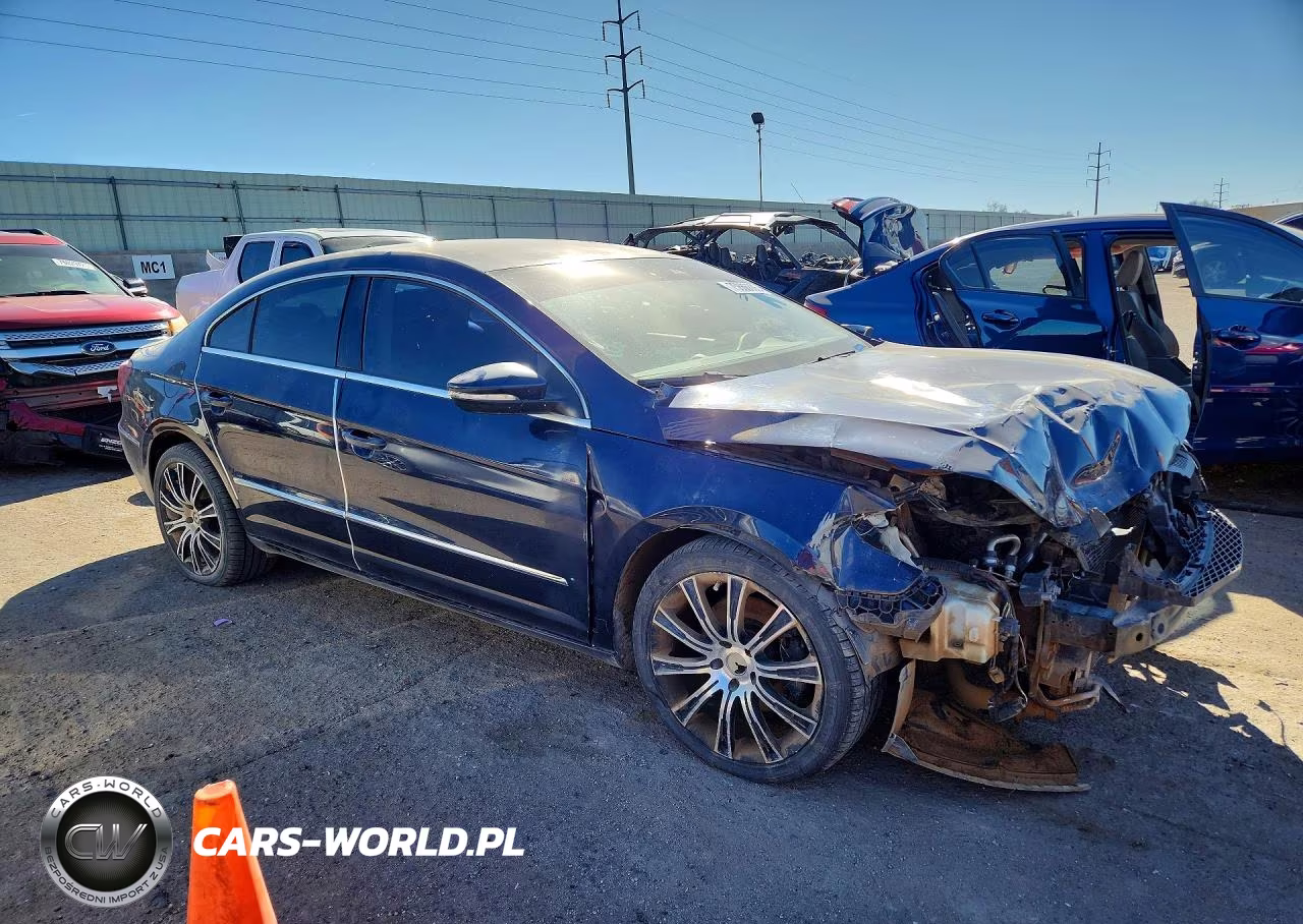 2013 Volkswagen Cc Sport VIN:WVWBP7ANXDE535126 - 4