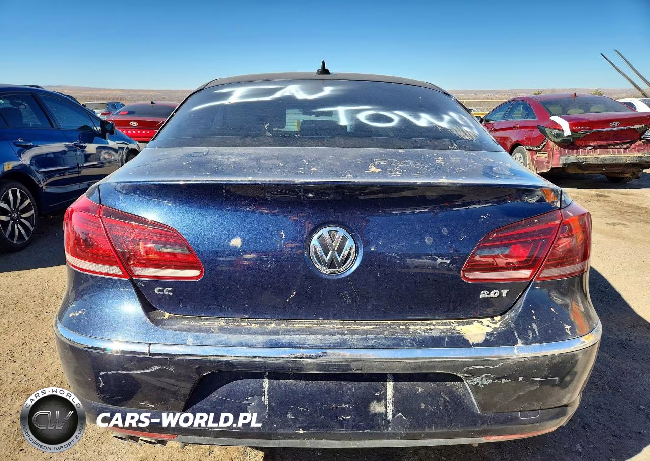 2013 Volkswagen Cc Sport VIN:WVWBP7ANXDE535126 - 6