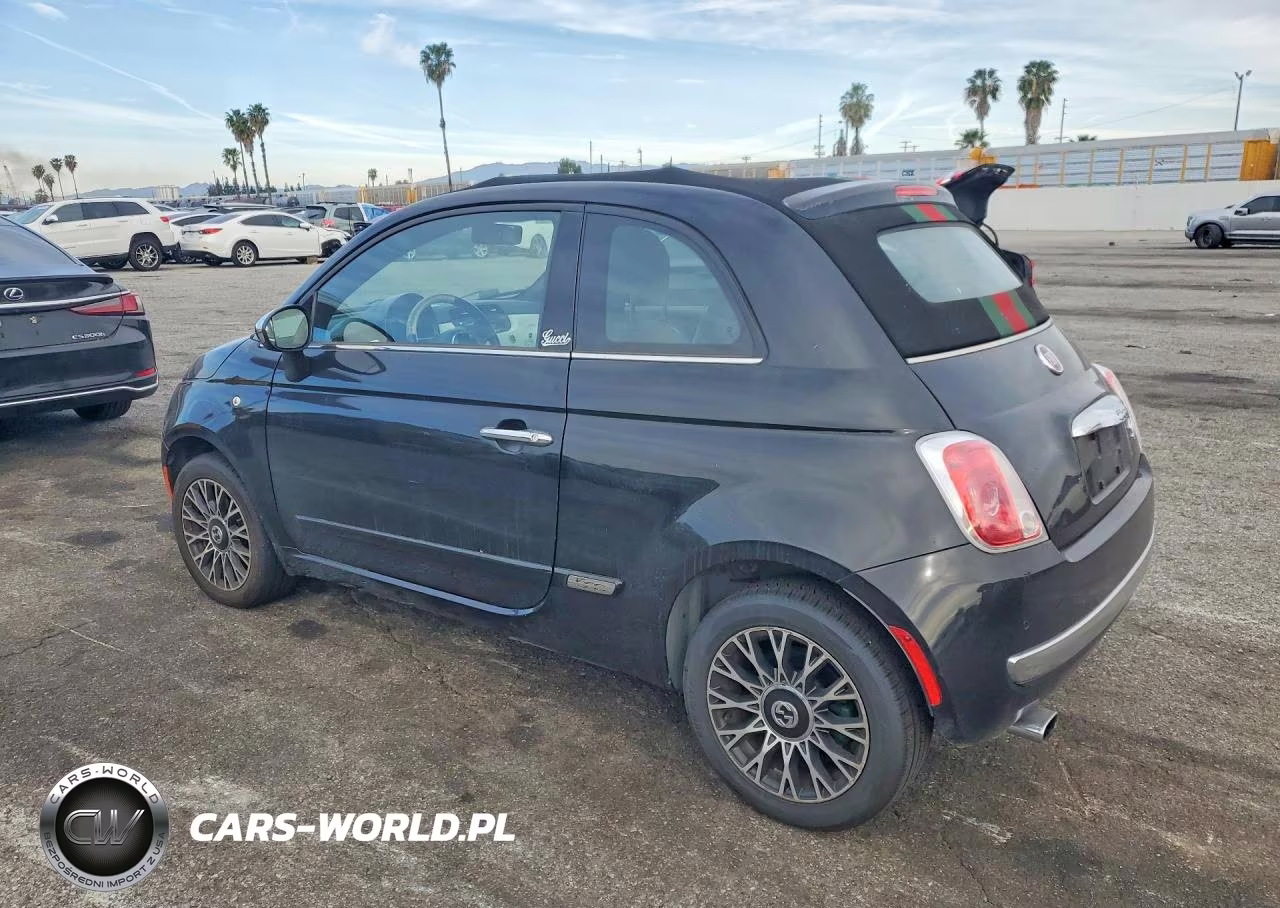 2012 Fiat 500 Lounge VIN:3C3CFFER7CT229227 - 2