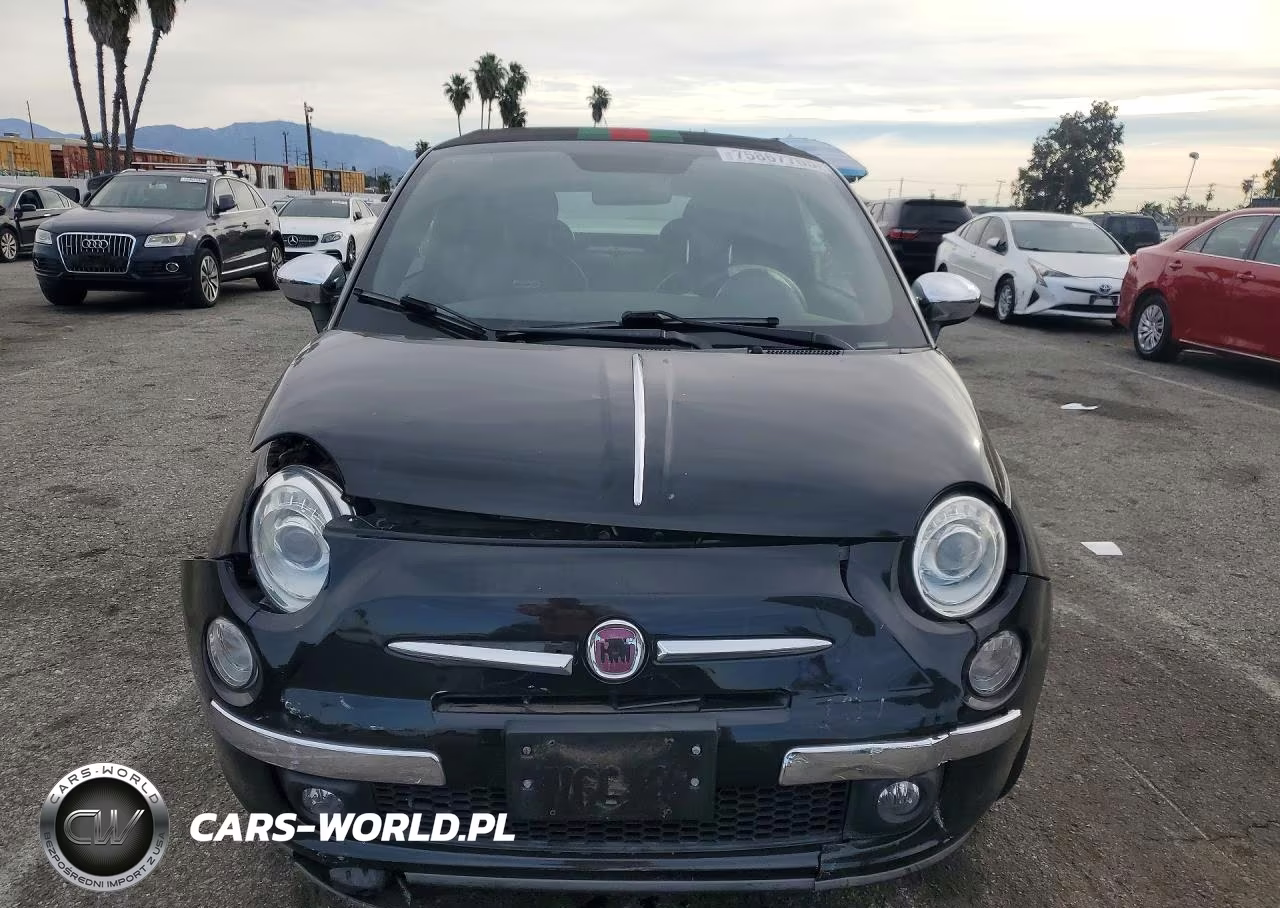 2012 Fiat 500 Lounge VIN:3C3CFFER7CT229227 - 5