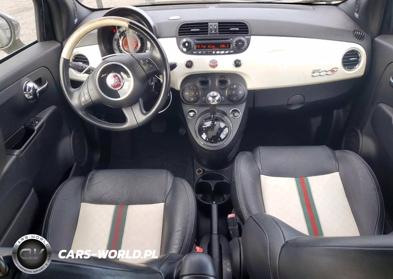 2012 Fiat 500 Lounge VIN:3C3CFFER7CT229227 - 8