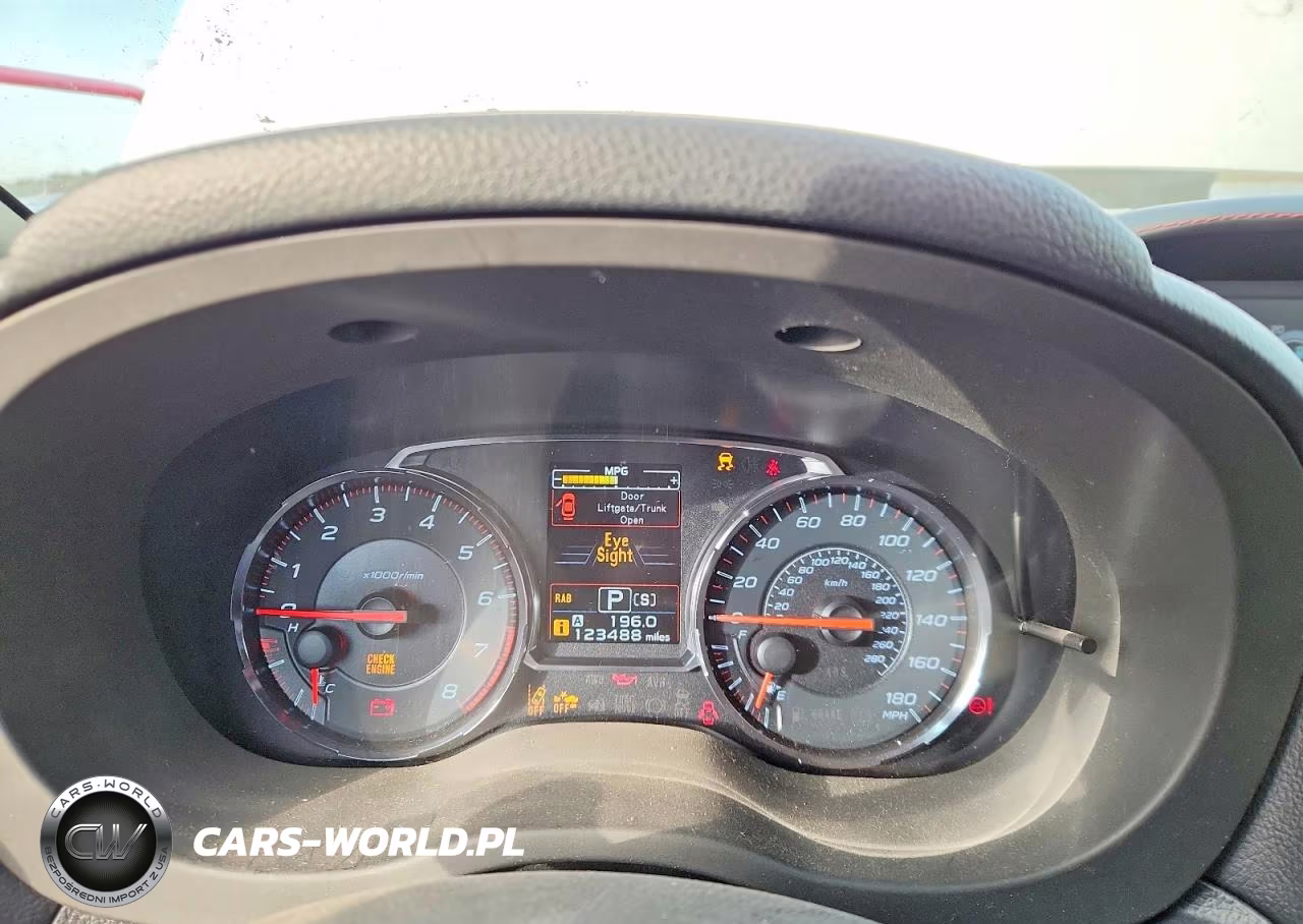 2019 Subaru Wrx Limited VIN:JF1VA1P62K8805575 - 9