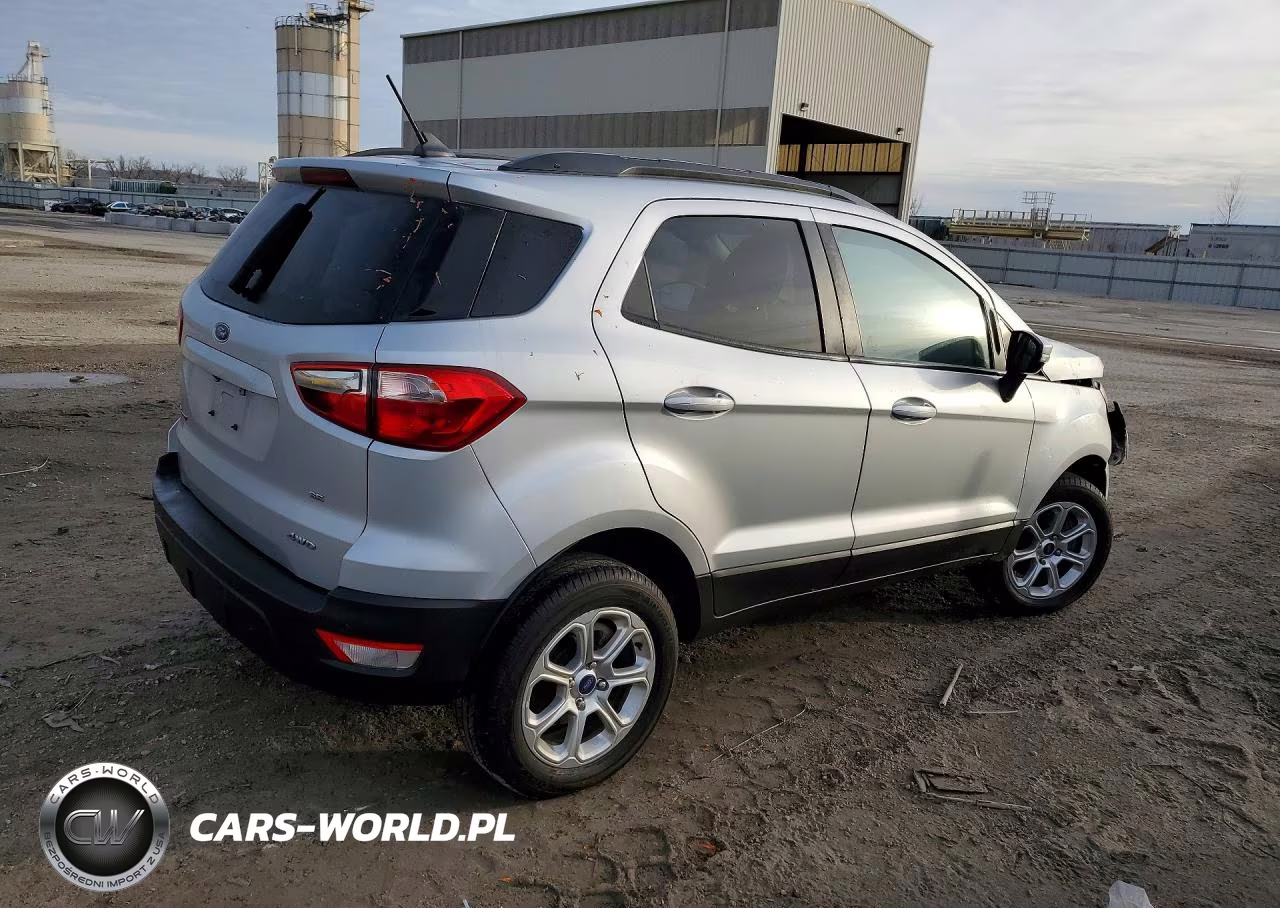 2020 Ford Ecosport Se VIN:MAJ6S3GL3LC384435 - 3