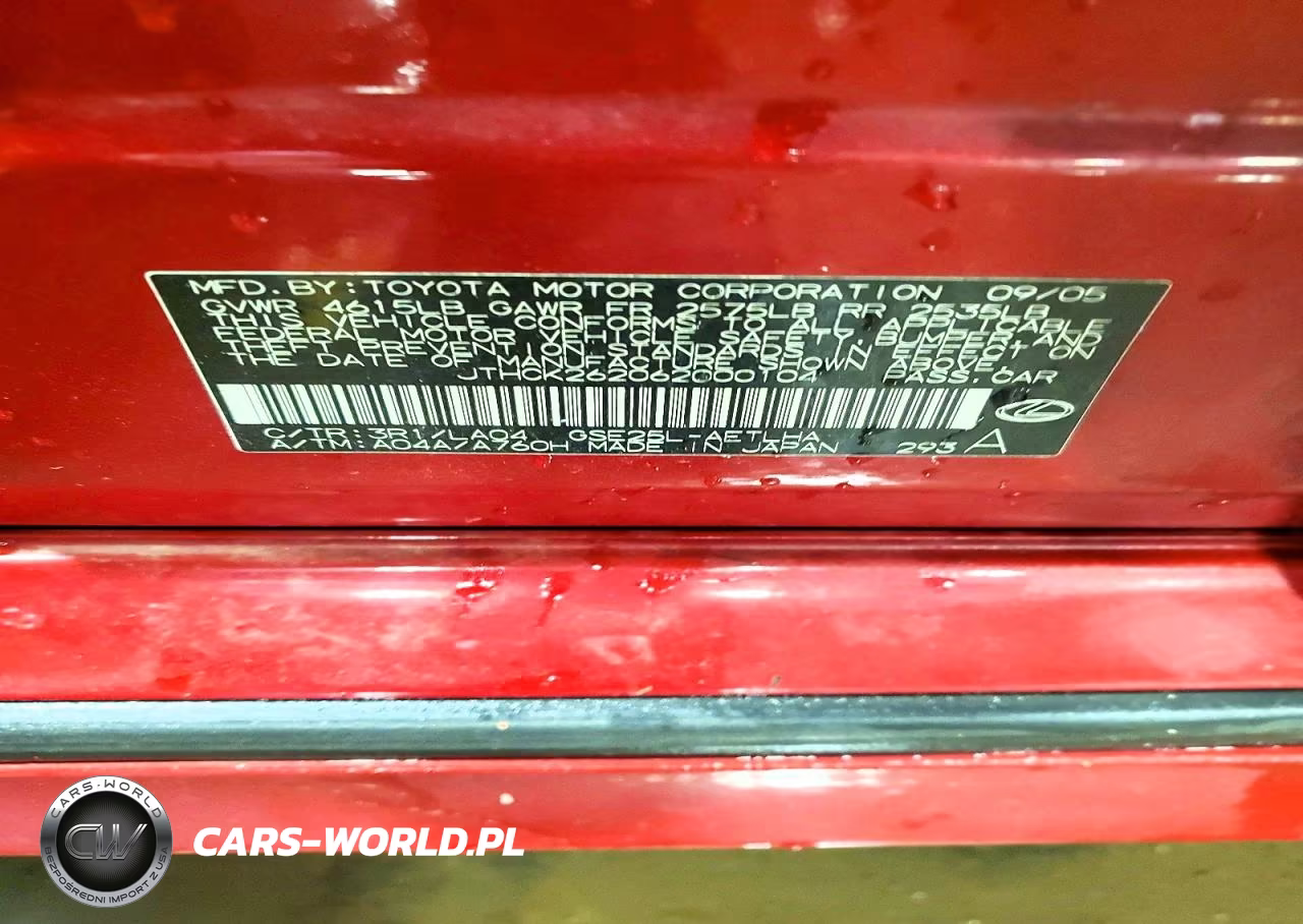 2006 Lexus Is 250 Base VIN:JTHCK262062000104 - 13