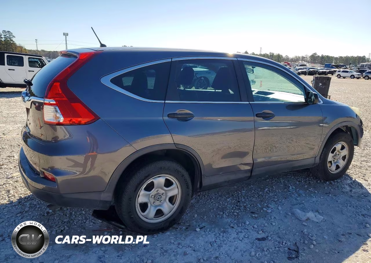 2015 Honda Cr-V Lx VIN:3CZRM3H39FG706829 - 3