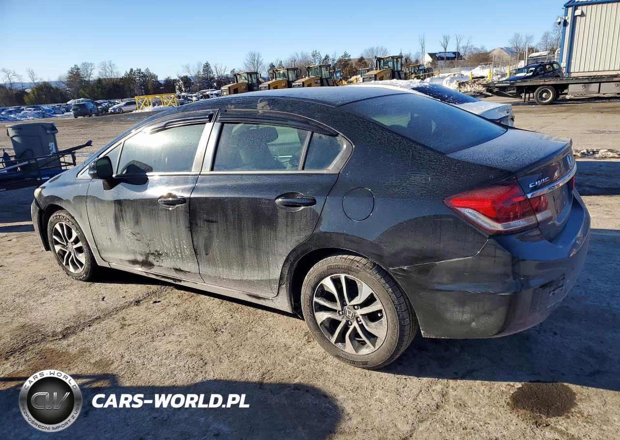 2013 Honda Civic Ex VIN:19XFB2F85DE001476 - 2
