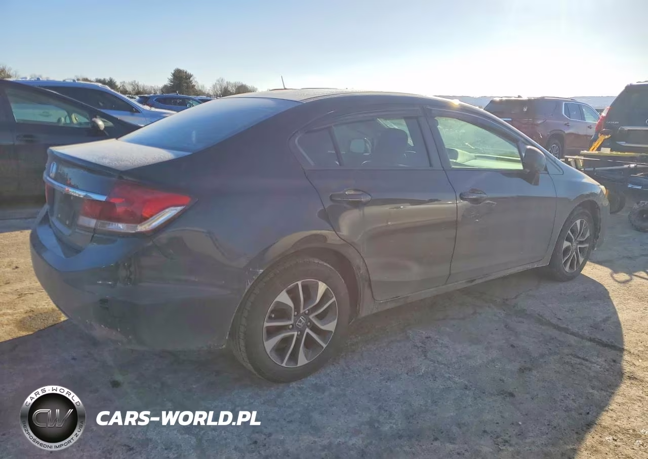 2013 Honda Civic Ex VIN:19XFB2F85DE001476 - 3