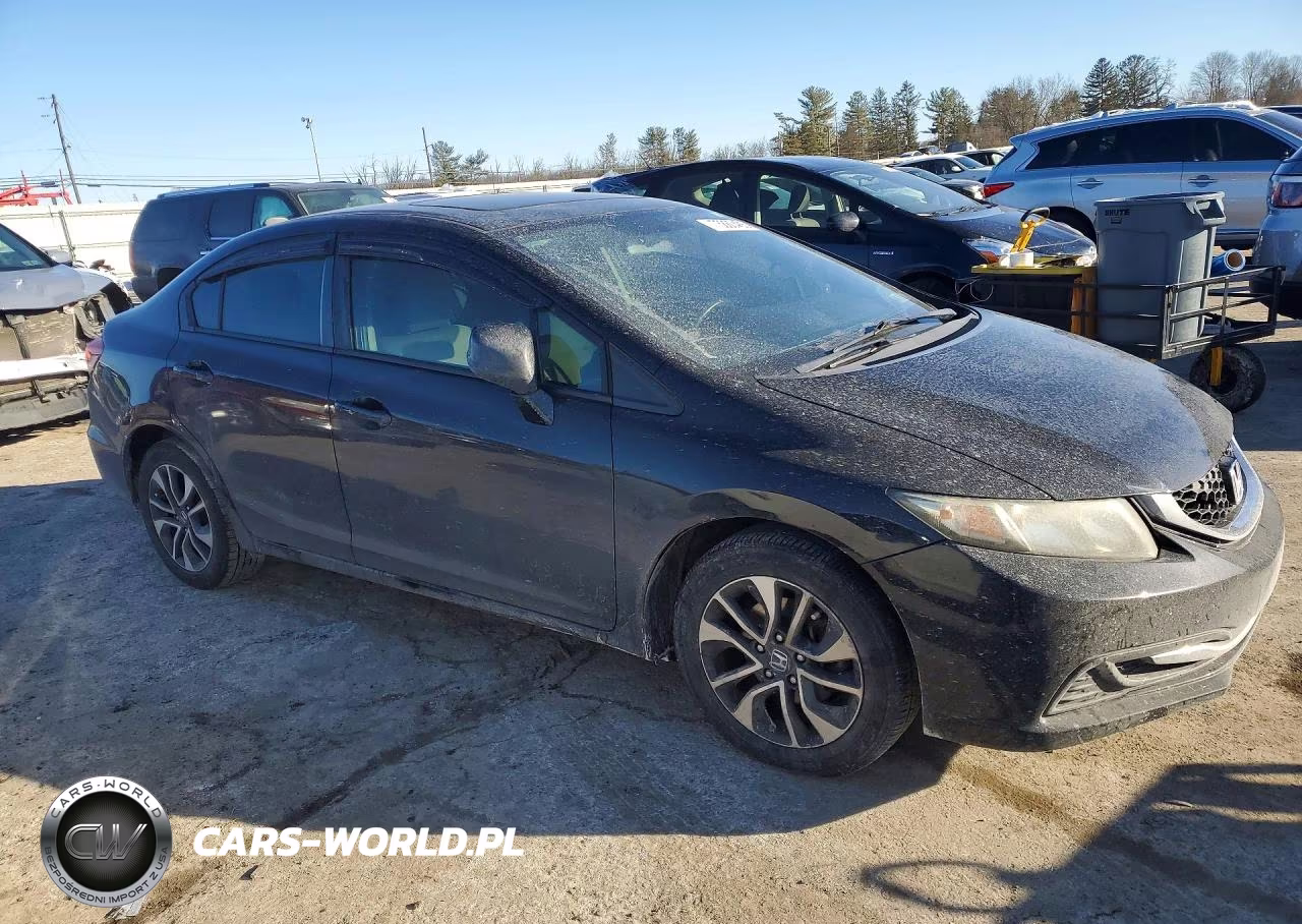 2013 Honda Civic Ex VIN:19XFB2F85DE001476 - 4
