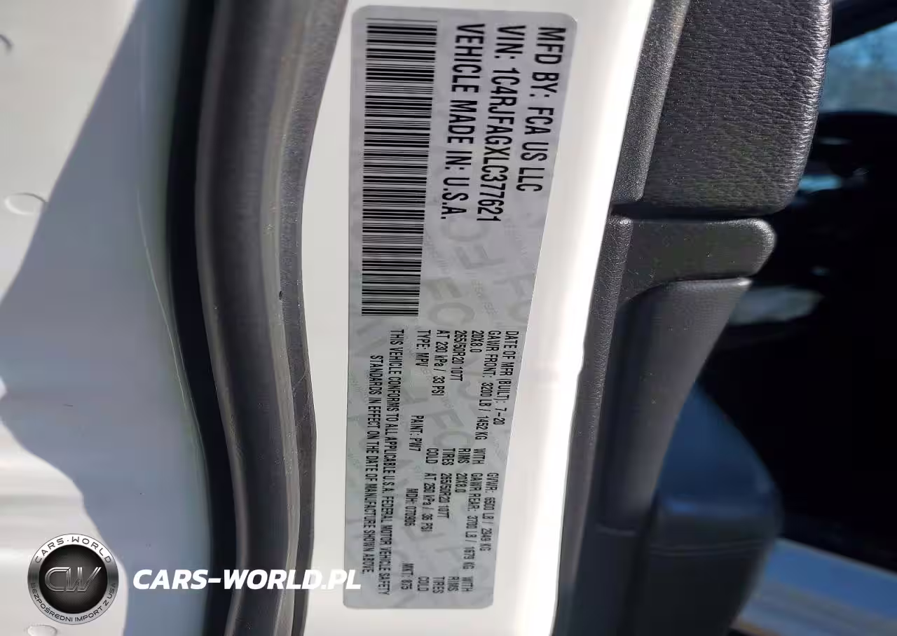 2020 Jeep Grand Cherokee Laredo VIN:1C4RJFAGXLC377621 - 13