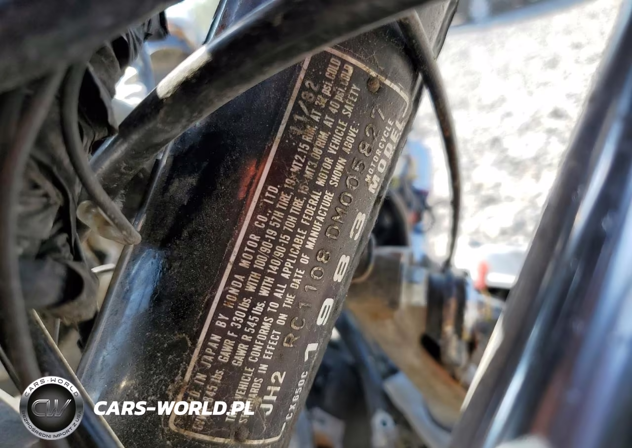 1983 Honda Adv650 VIN:JH2RC1108DM005827 - 8