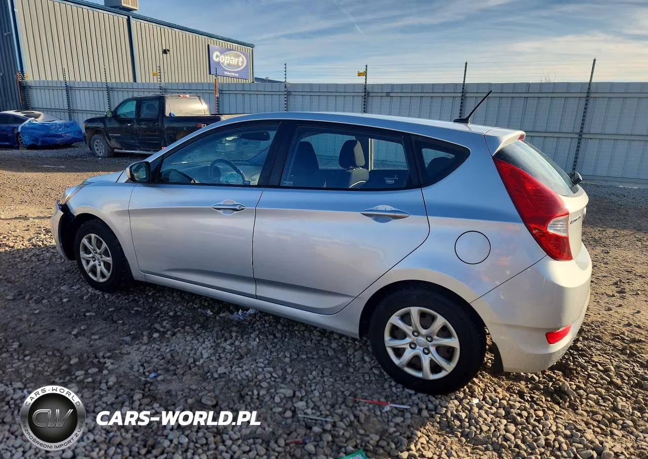 2012 Hyundai Accent Gs VIN:KMHCT5AE5CU049117 - 2