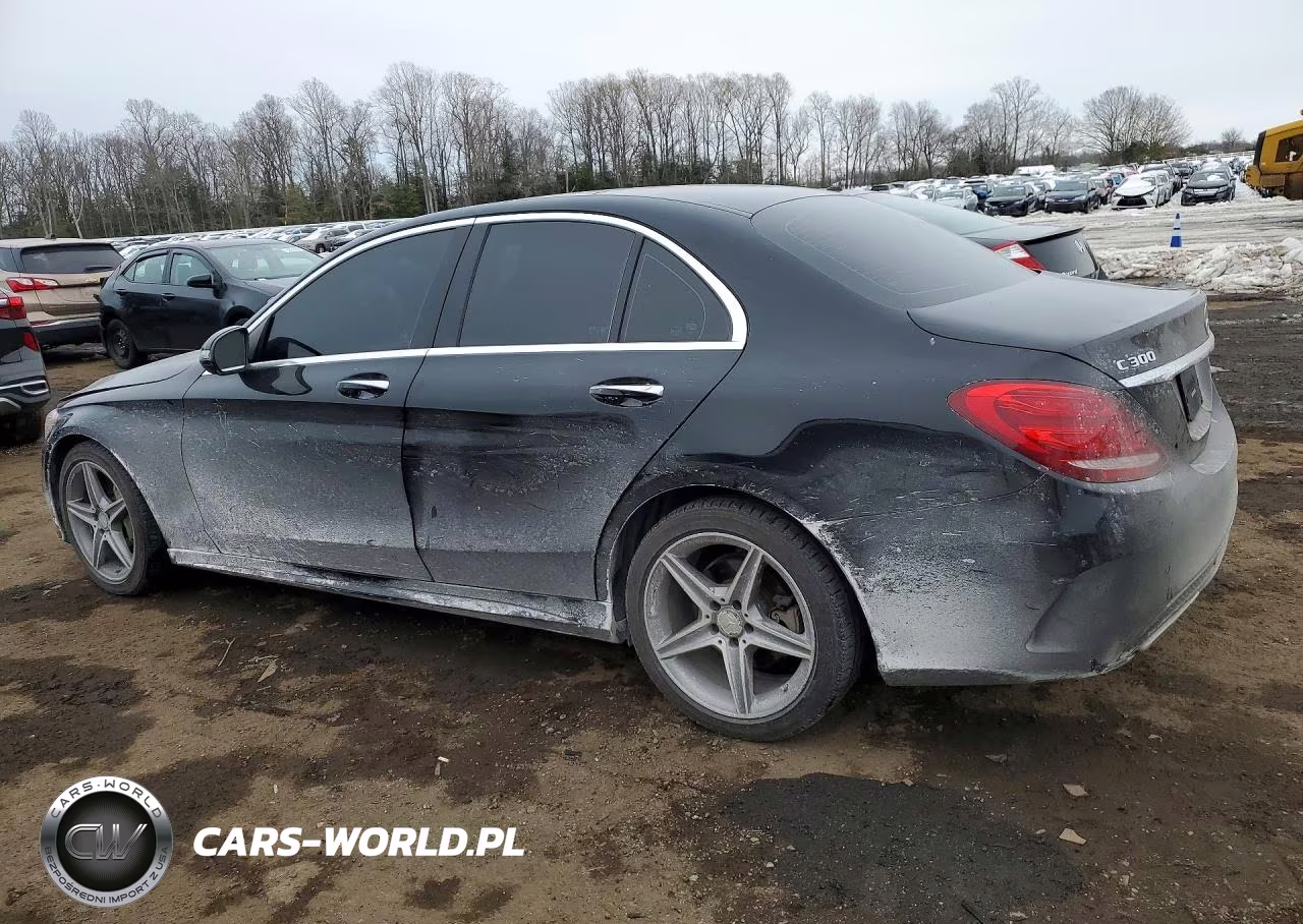 2017 Mercedes-Benz C 300 4Matic VIN:55SWF4KB5HU205548 - 2