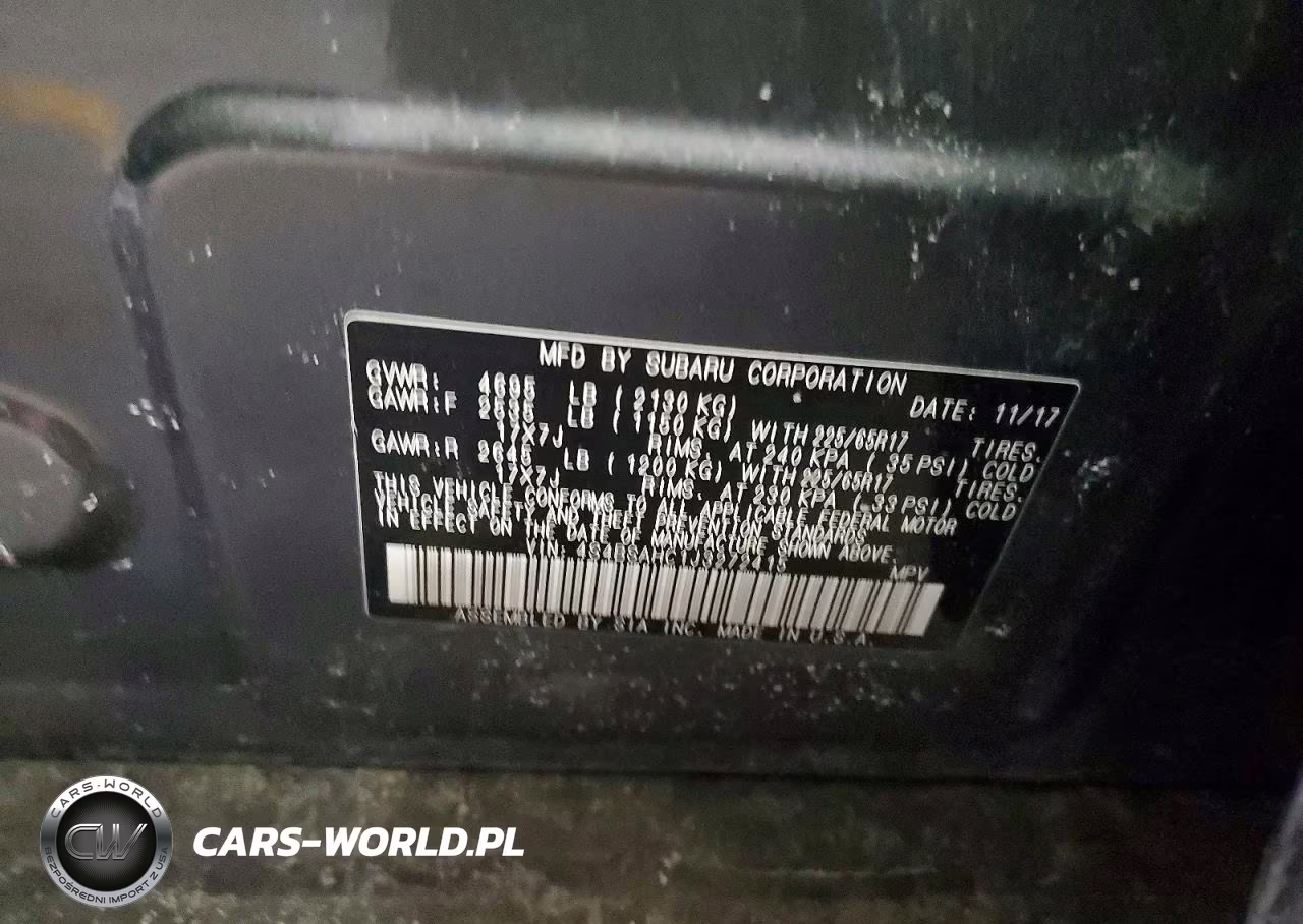 2018 Subaru Outback 2.5I Premium VIN:4S4BSAHC1J3272415 - 13