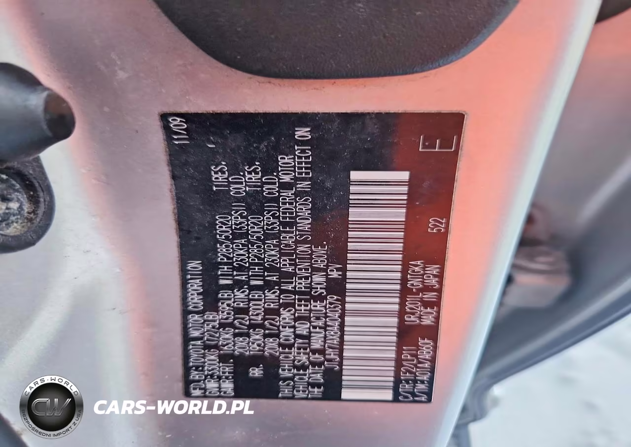 2010 Lexus Lx 570 VIN:JTJHY7AX8A4040379 - 13
