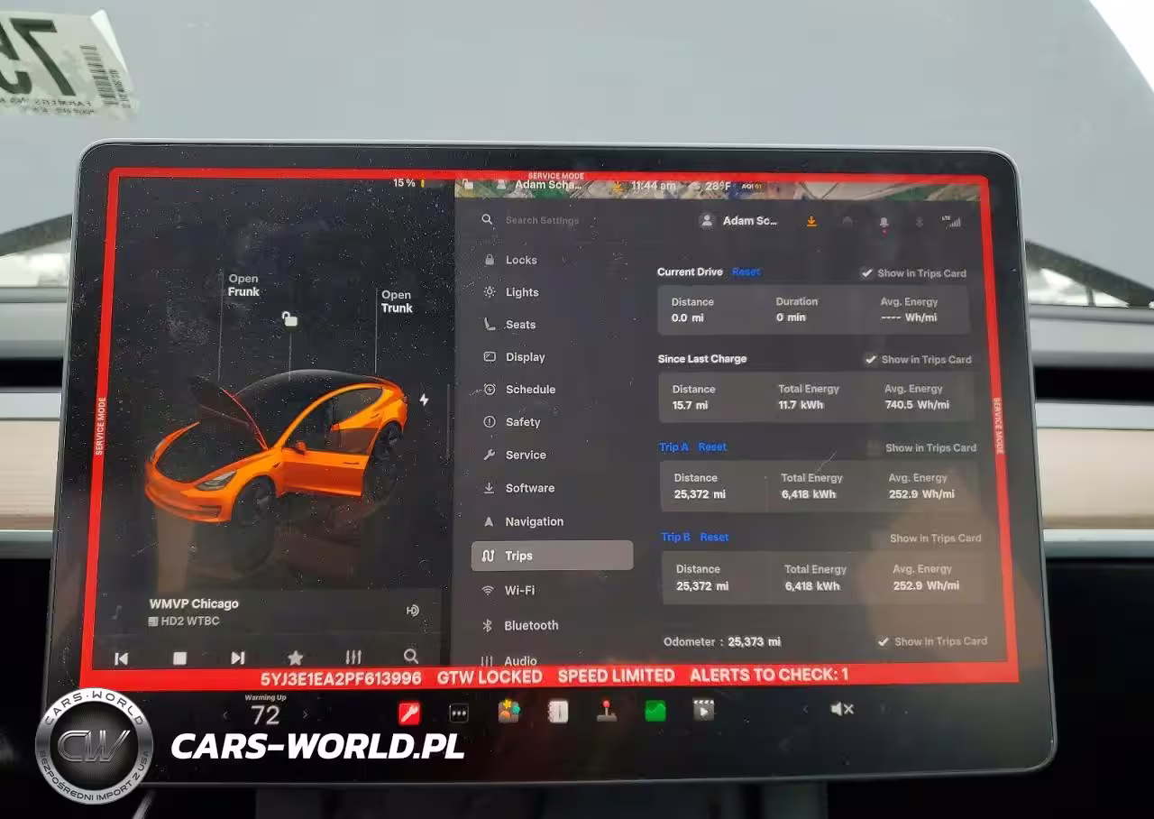 2023 Tesla Model 3 VIN:5YJ3E1EA2PF613996 - 9
