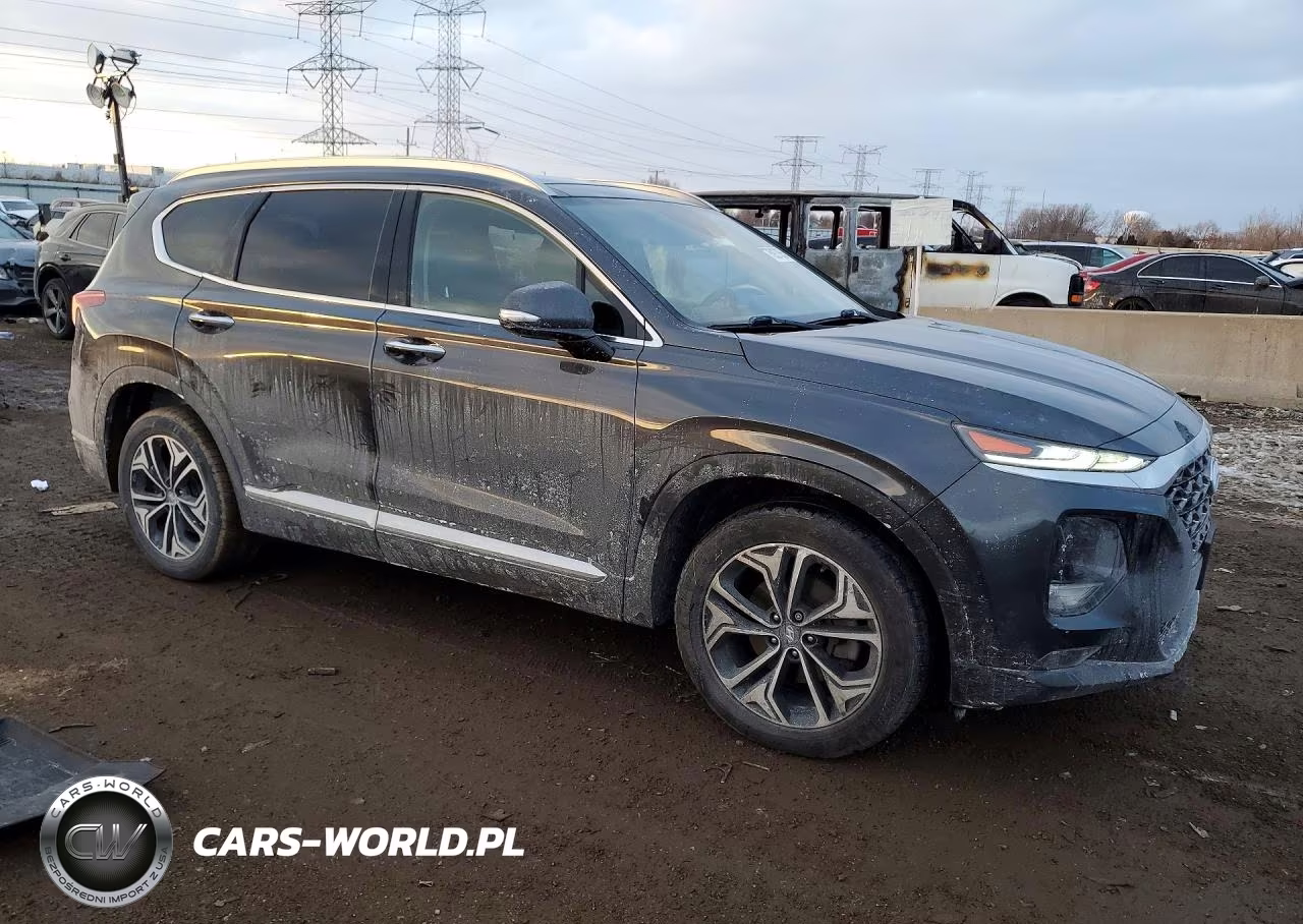 2020 Hyundai Santa Fe Sel VIN:5NMS3CAA0LH263330 - 4
