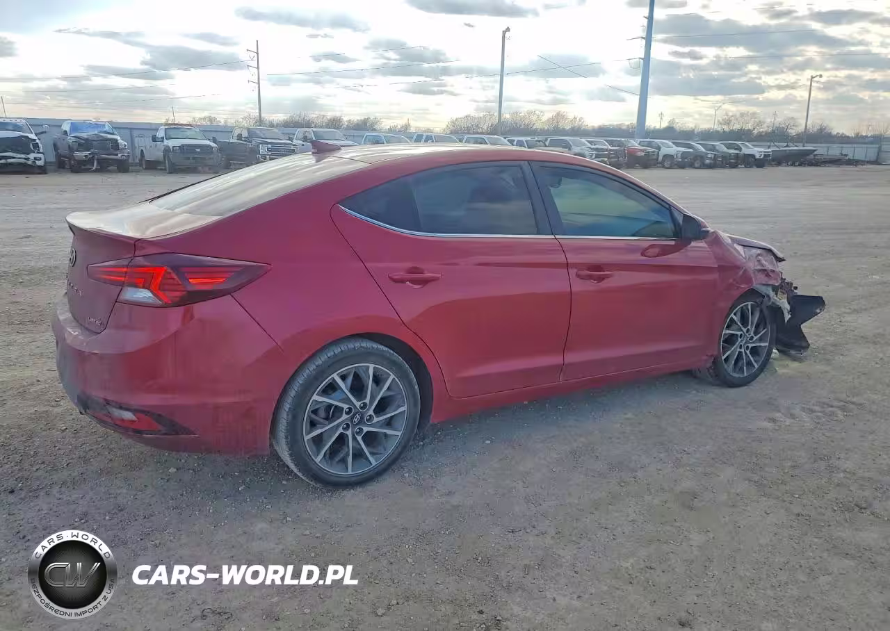 2020 Hyun Elantra Sel Val VIN:KMHD84LF8LU074275 - 3
