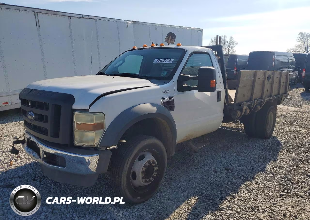 2008 Ford F550 Super Duty Flatbed Truck