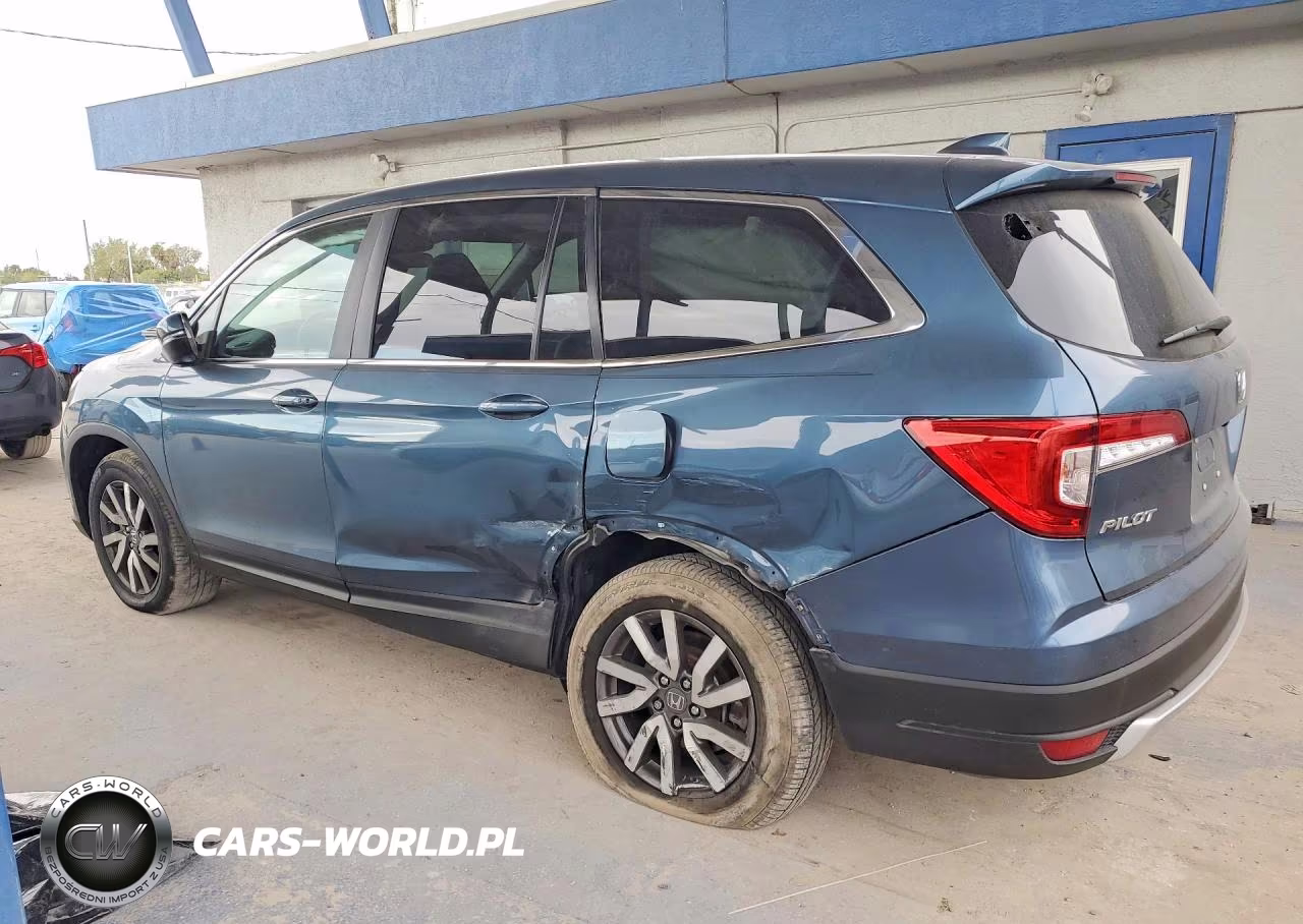 2021 Honda Pilot Ex VIN:5FNYF5H32MB033036 - 2