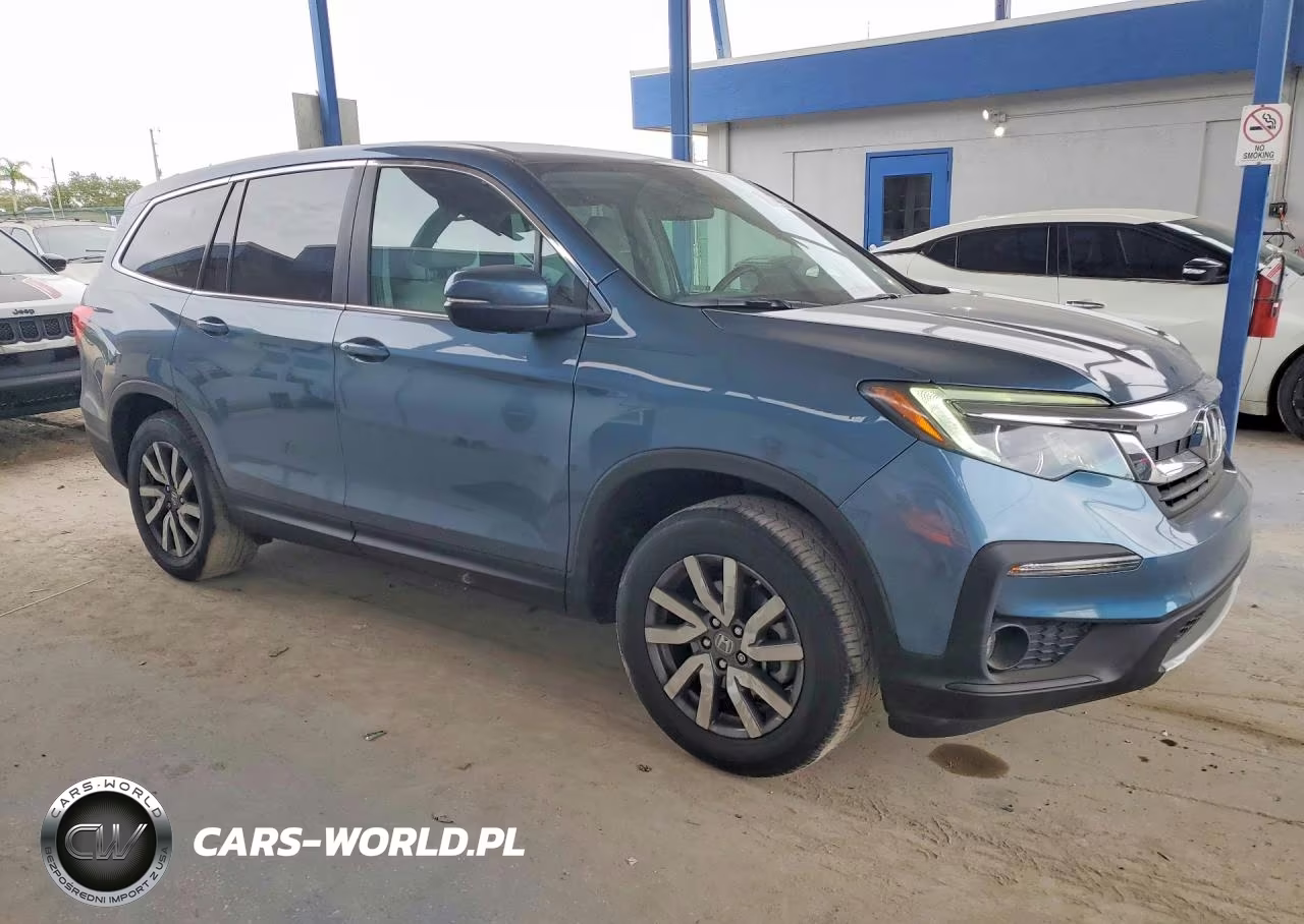 2021 Honda Pilot Ex VIN:5FNYF5H32MB033036 - 4