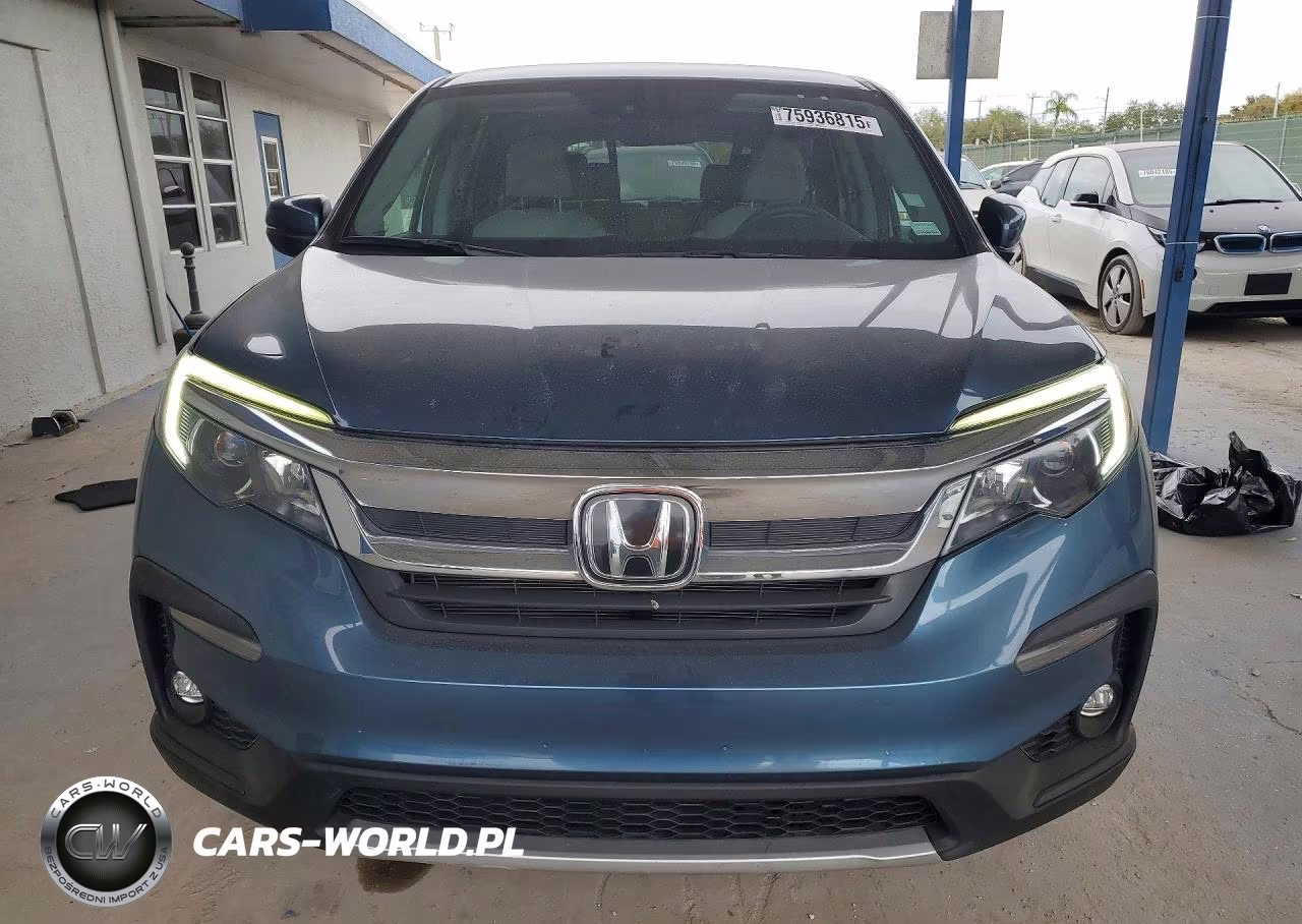 2021 Honda Pilot Ex VIN:5FNYF5H32MB033036 - 5