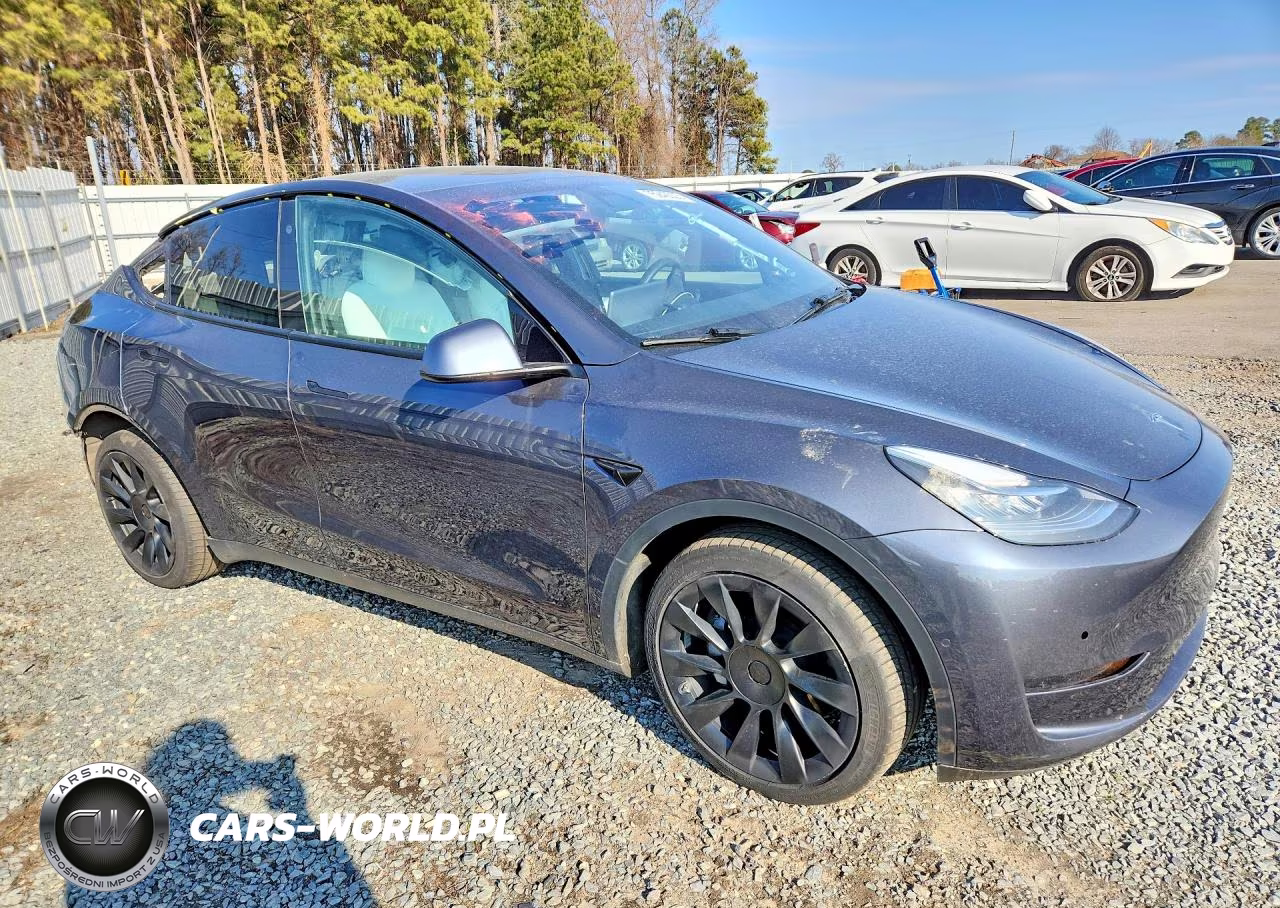 2021 Tesla Model Y VIN:5YJYGDEE2MF231001 - 4