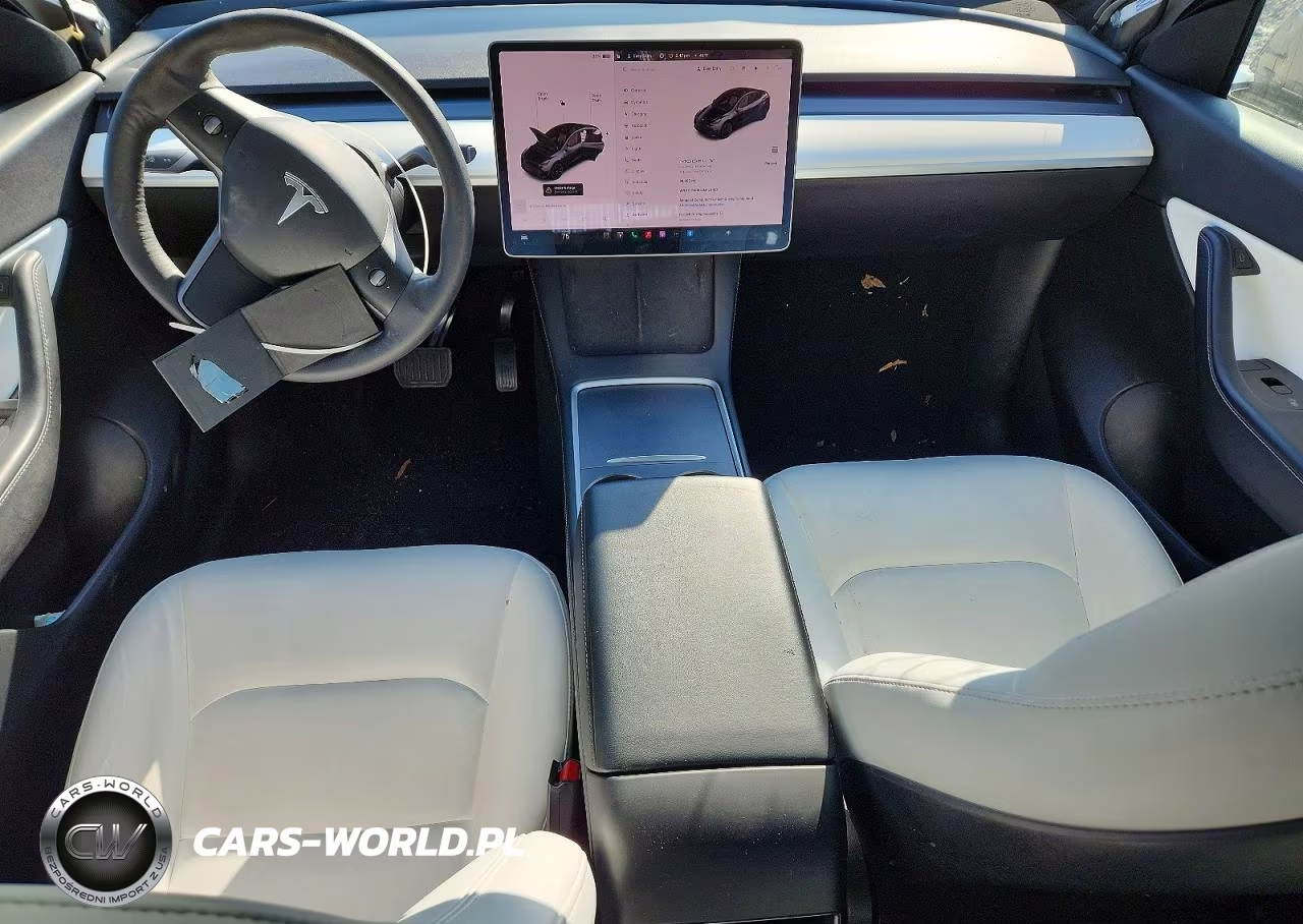 2021 Tesla Model Y VIN:5YJYGDEE2MF231001 - 8