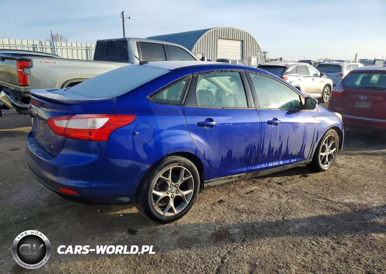 2013 Ford Focus Se VIN:1FADP3F22DL222122 - 3