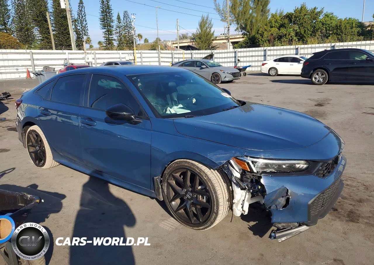 2025 Honda Civic Sport VIN:2HGFE2F52SH595802 - 4