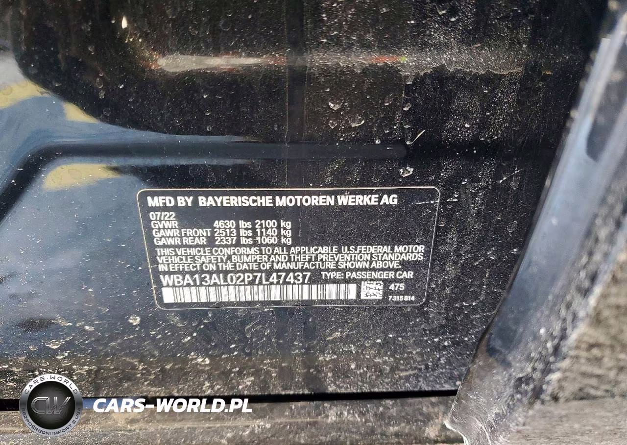 2023 BMW M235Xi VIN:WBA13AL02P7L47437 - 12