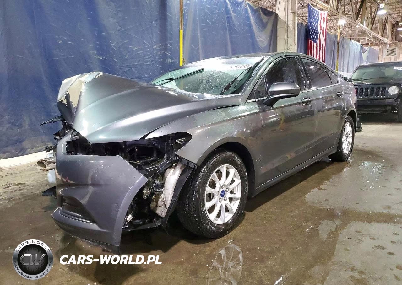 2016 Ford Fusion S VIN:3FA6P0G77GR398008 - 1