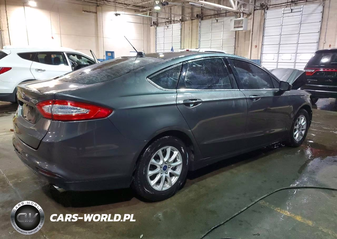 2016 Ford Fusion S VIN:3FA6P0G77GR398008 - 3
