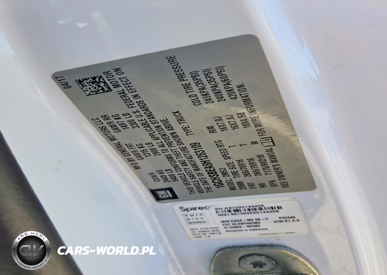 2017 Chev Colorado VIN:1GCHSBEA8H1263109 - 12
