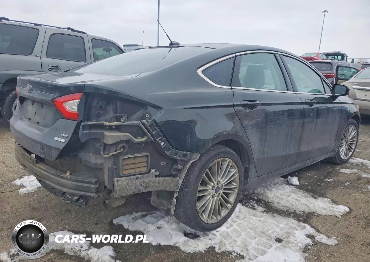 2014 Ford Fusion Se VIN:3FA6P0H93ER299747 - 3