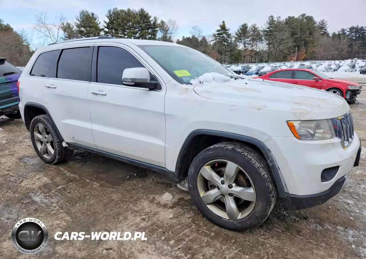 2013 Jeep Grand Cherokee Overland VIN:1C4RJFCT7DC615534 - 4