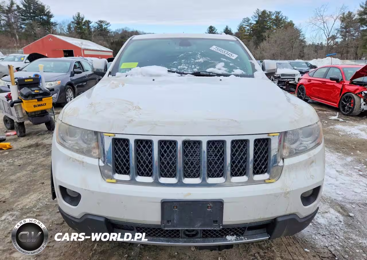 2013 Jeep Grand Cherokee Overland VIN:1C4RJFCT7DC615534 - 5