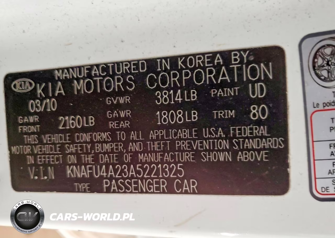 2010 Kia Forte Ex VIN:KNAFU4A23A5221325 - 13