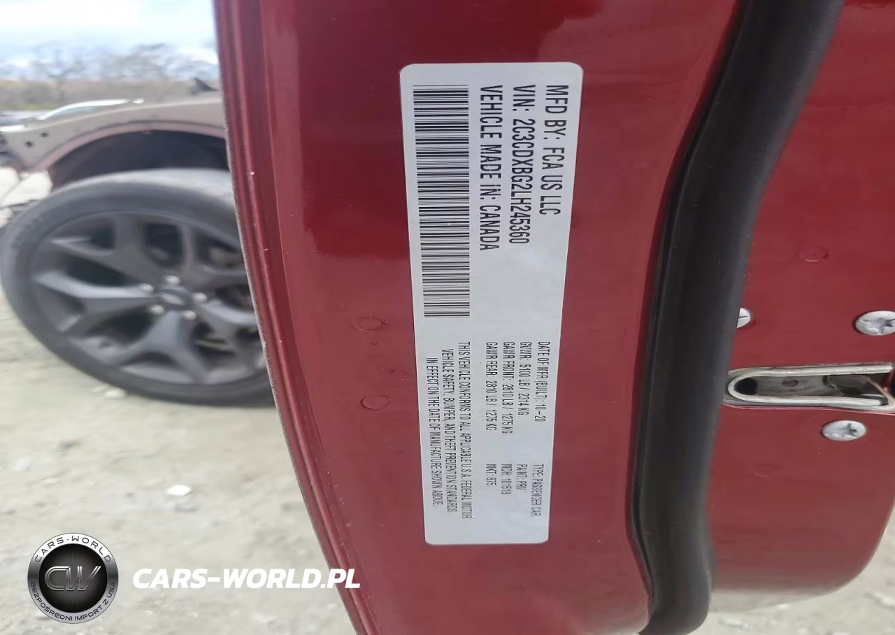 2020 Dodge Charger Sxt VIN:2C3CDXBG2LH245360 - 13