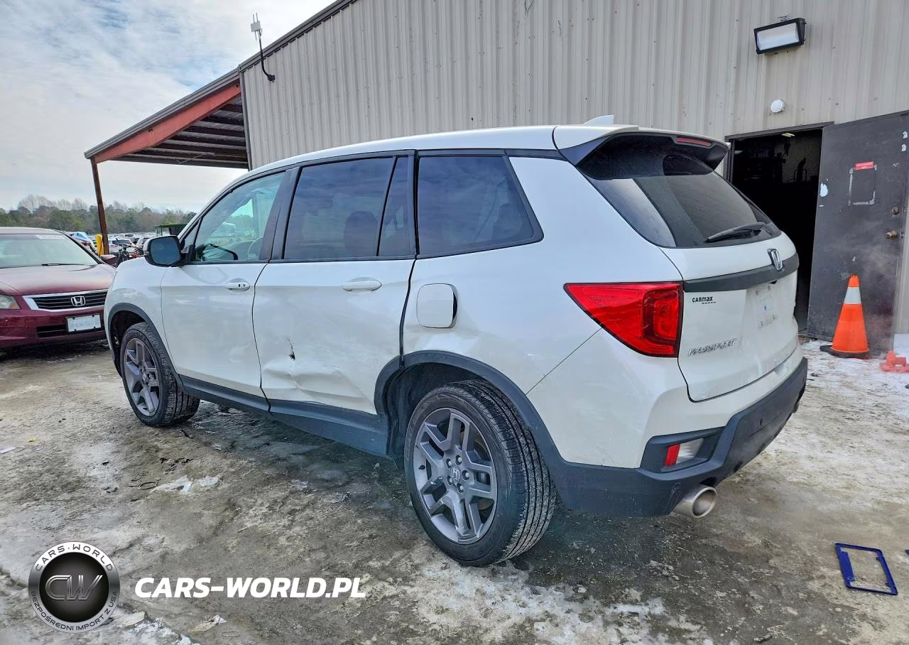 2022 Honda Passport Exl VIN:5FNYF8H57NB020626 - 2