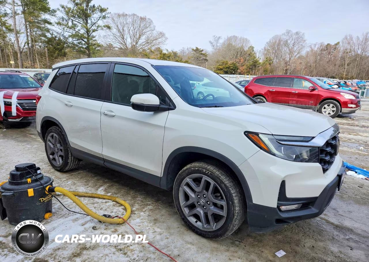 2022 Honda Passport Exl VIN:5FNYF8H57NB020626 - 4