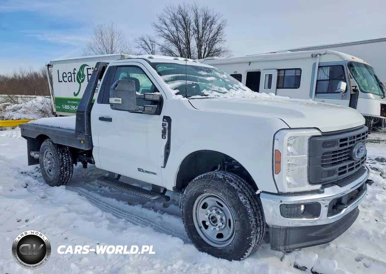 2024 Ford F350 Super Duty Flatbed Truck VIN:1FTRF3BT8REF46110 - 4