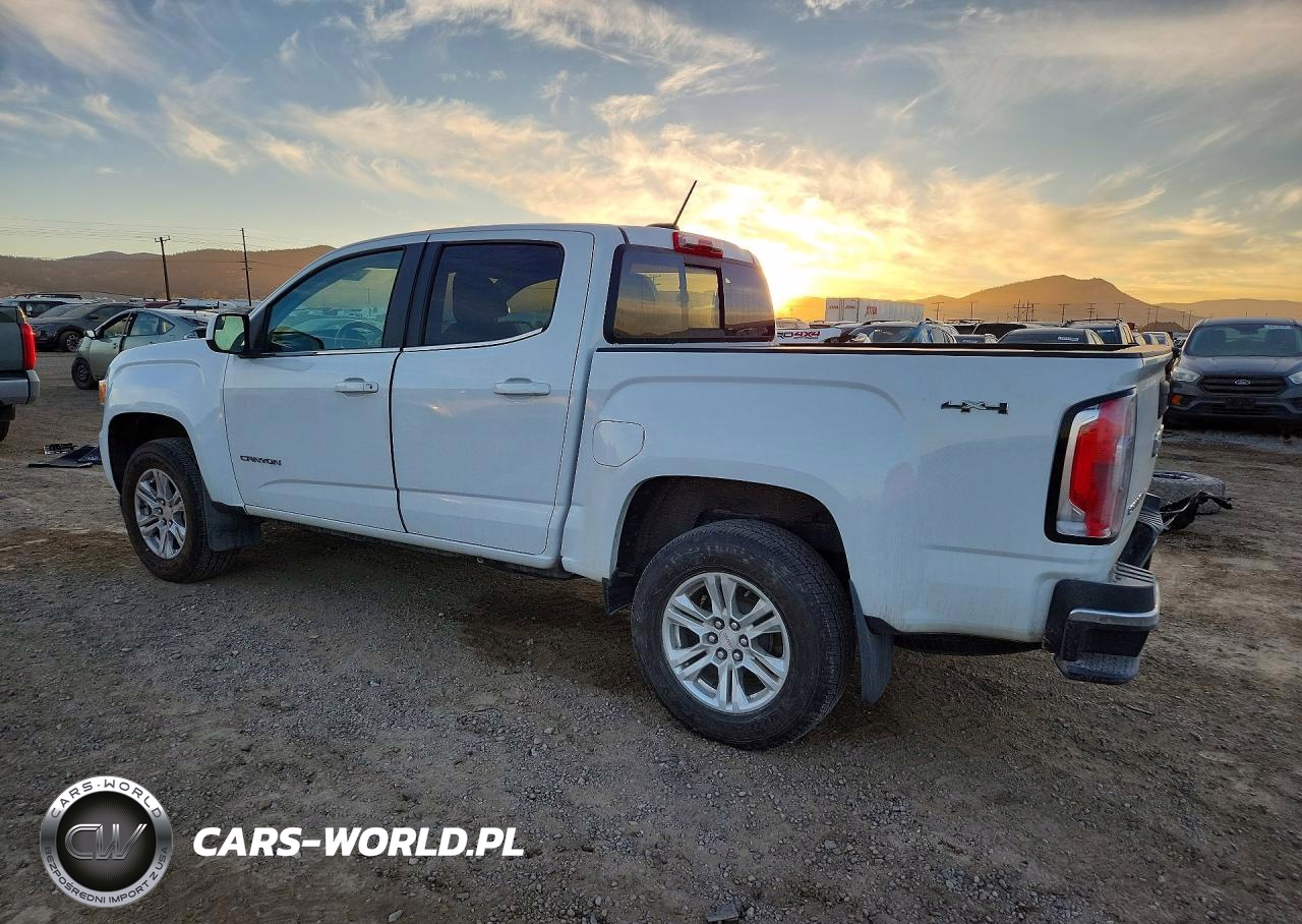2019 GMC Canyon Sle VIN:1GTG6CENXK1142761 - 2