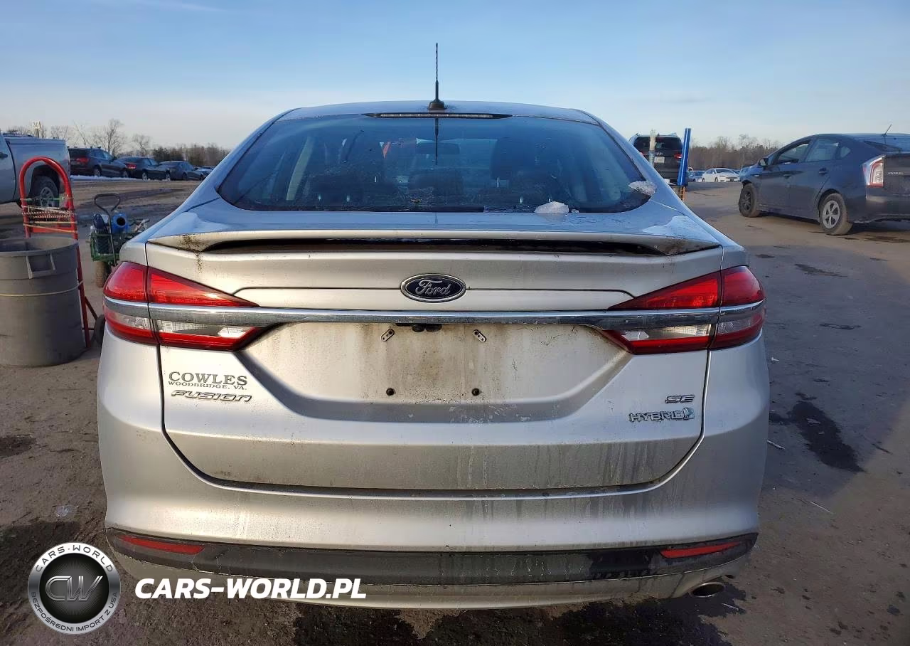 2017 Ford Fusion Se Hybrid VIN:3FA6P0LU8HR285441 - 6