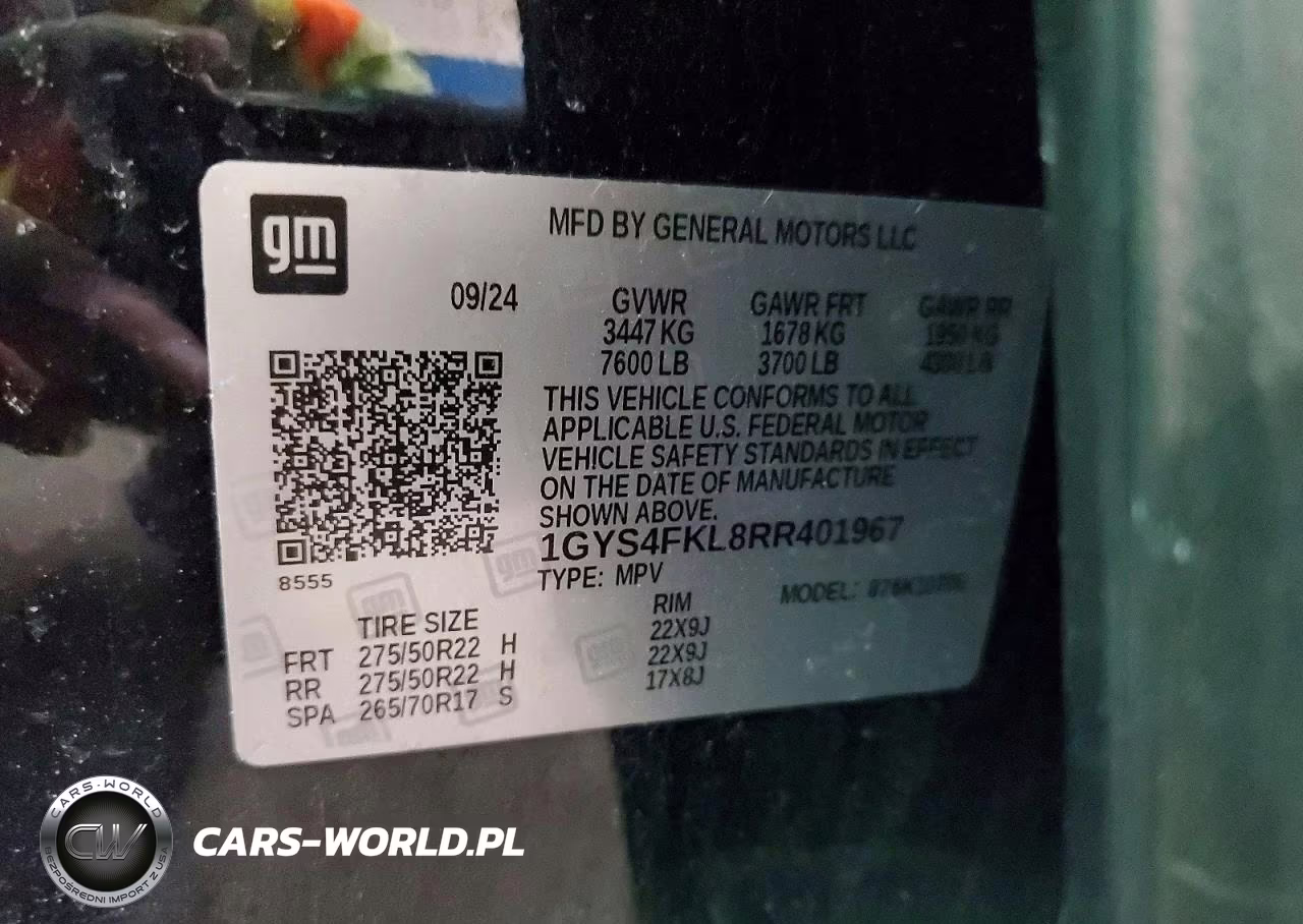 2024 Cadillac Escalade Sport VIN:1GYS4FKL8RR401967 - 13