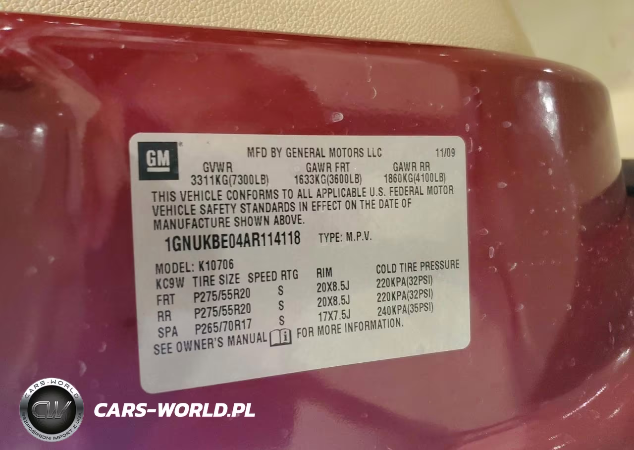 2010 Chevrolet Tahoe K1500 Lt VIN:1GNUKBE04AR114118 - 13