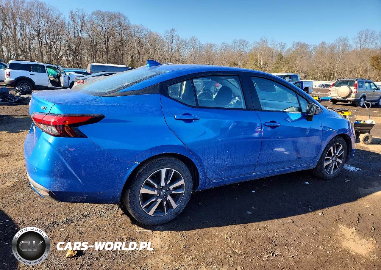 2021 Nissan Versa Sv VIN:3N1CN8EV4ML836195 - 3